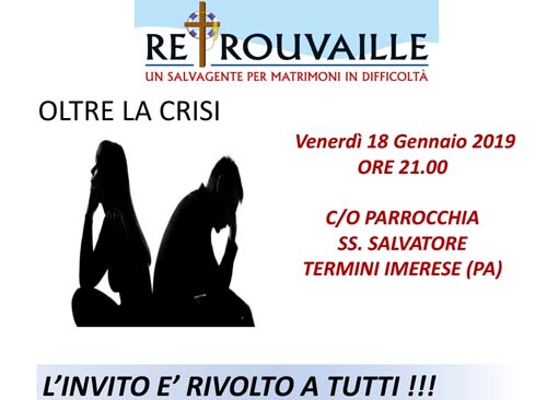 Presentazione del programma Retrouvaille a Termini Imerese Palermo: Oltre la crisi di coppia